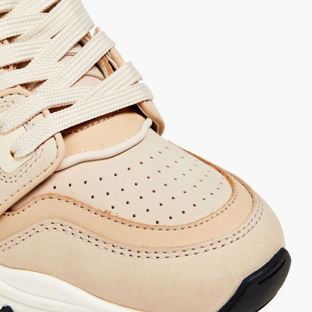 SANDRO Mesh, Nubuk and Leather Sneakers NWT - Picture 4 of 4